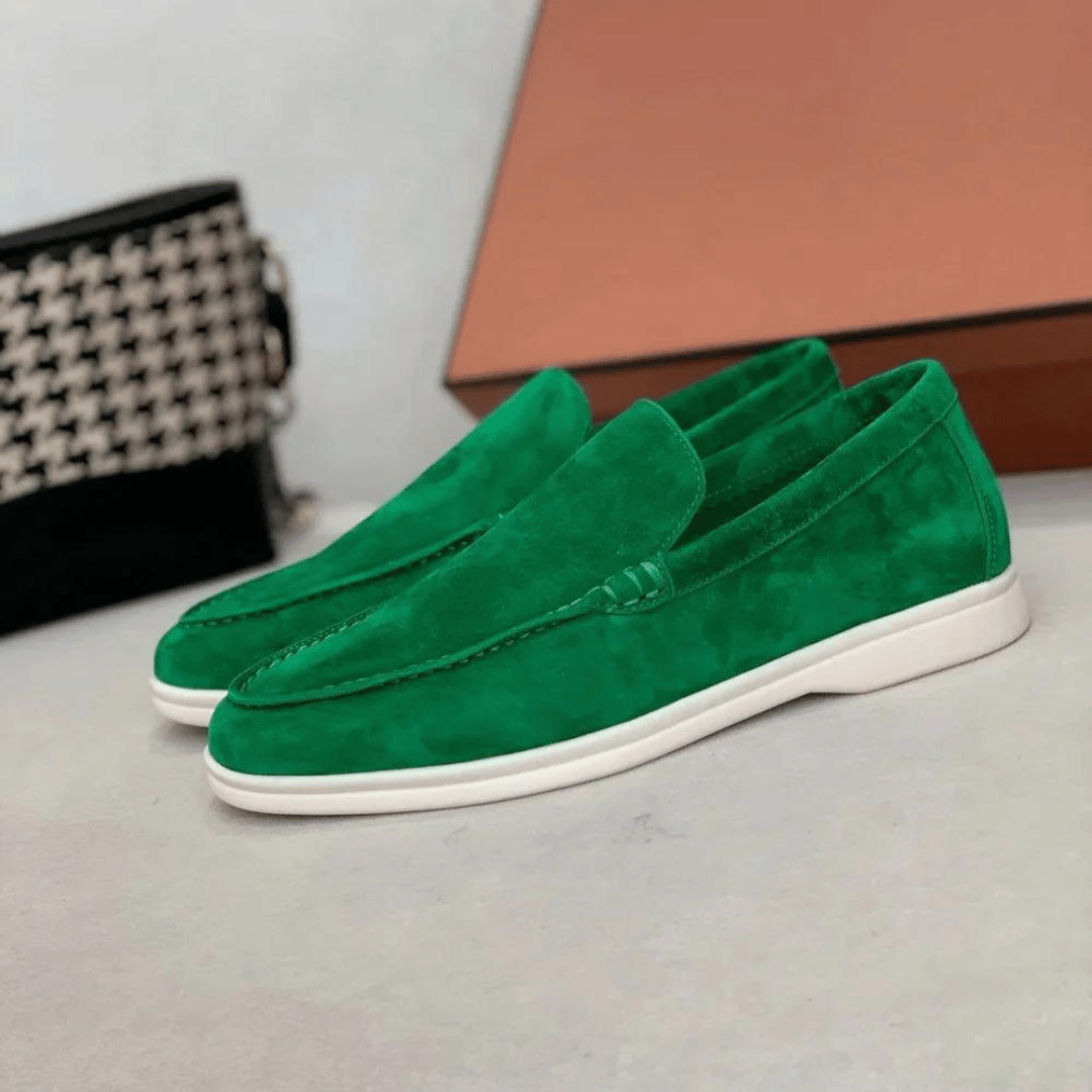 Heidi - Suede Moccasins