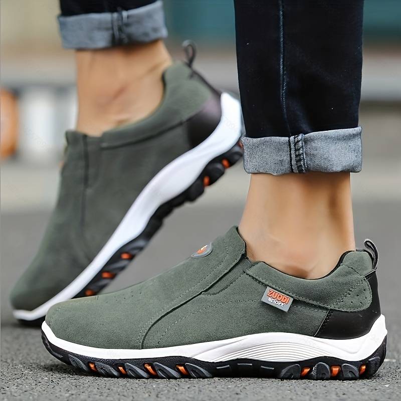 Orthopedic and non-slip comfort sneakers for men