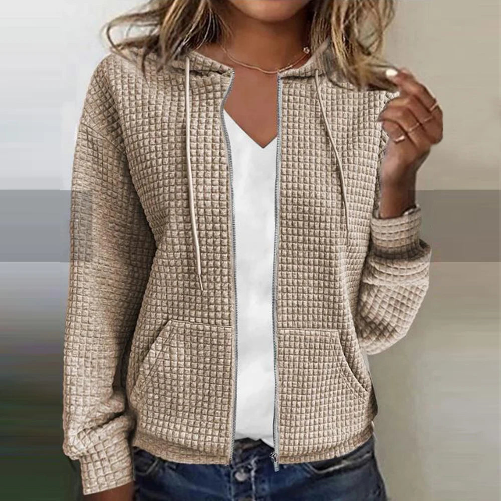 Heidi-Style | Hoodie with Zipper for Women