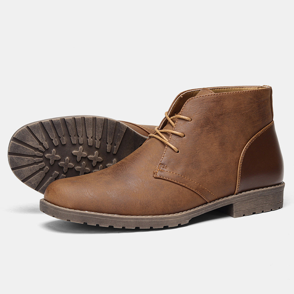 Ankle Boot Made of Real Vegan Leather