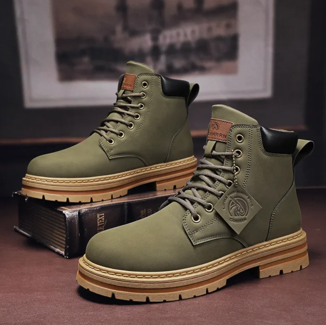 Heidi-Mode - Comfortable Lace-Up Boots for Men
