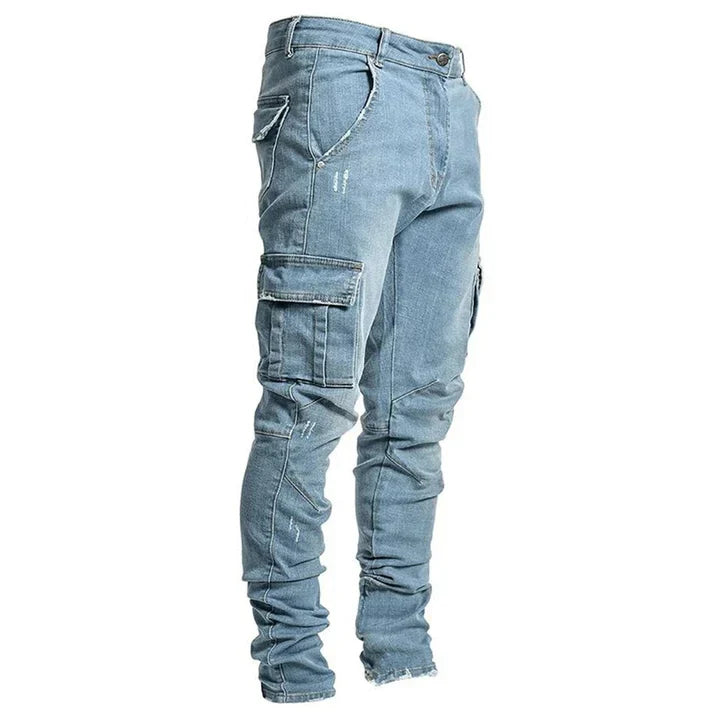 Heidi-Mode | Men's Denim Cargo Pants