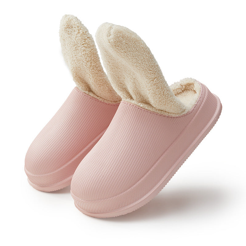 Warm Slippers with Wool Lining