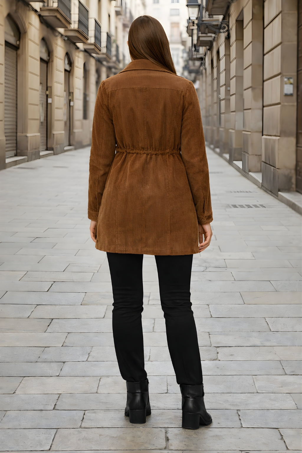 Alix | Corduroy women’s jacket with pockets
