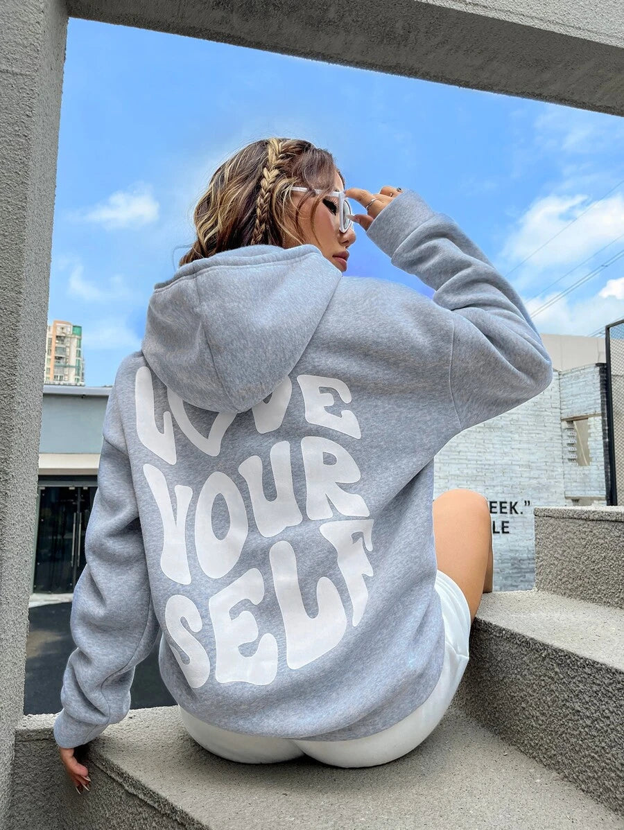 Heidi-Mode - Streetwear Winter Statement Hoodie for Women