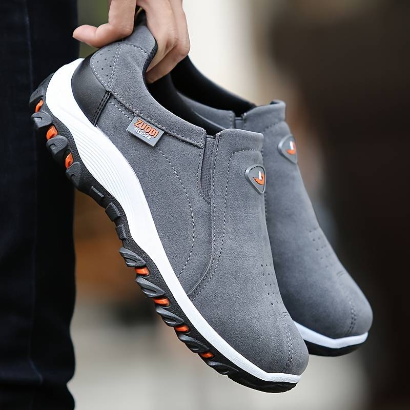 Orthopedic and non-slip comfort sneakers for men