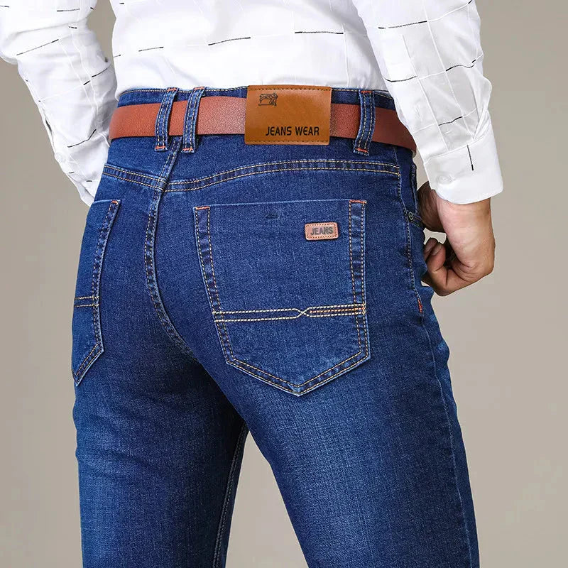 Heidi-Mode - Straight Cut Stretch Jeans for Men