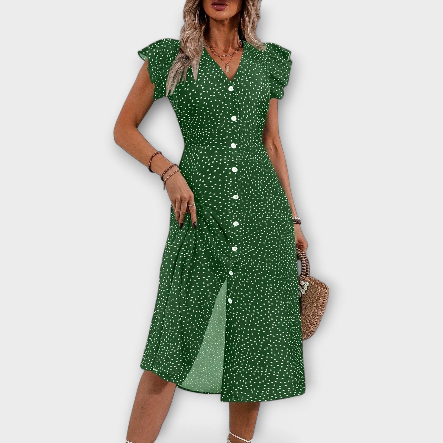 Maribeth | Elegant A-Line Dress