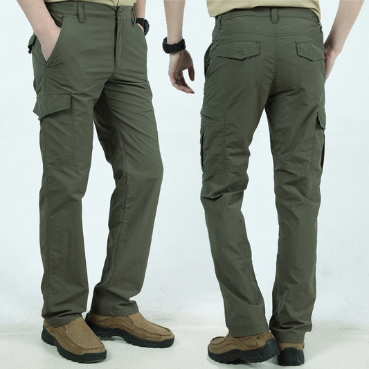 Heidi-Mode | Functional and Stylish Men's Cargo Pants with Practical Flap Pockets