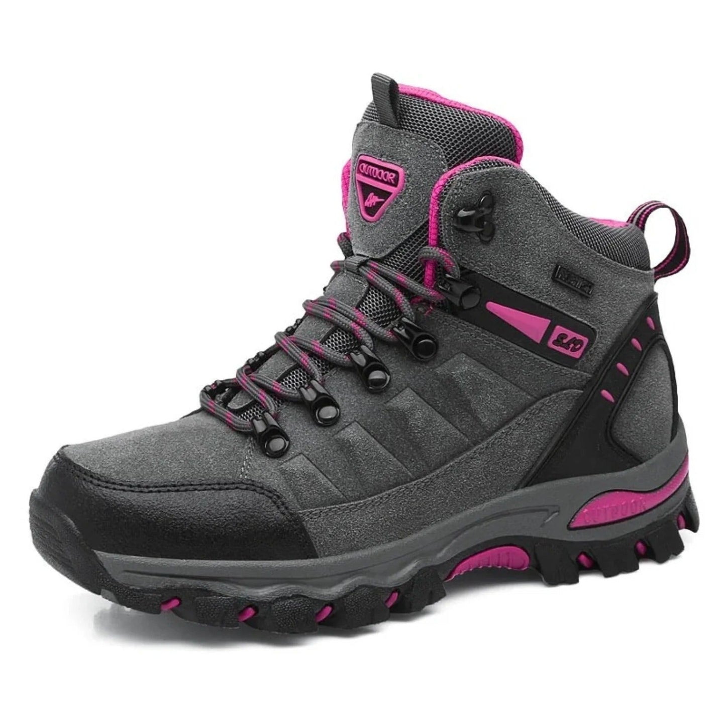 Orthopedic, non-slip, cushioned hiking shoes - Jenne