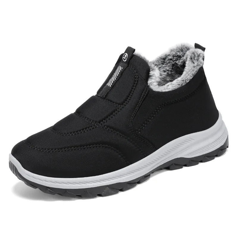 Cozy Men's Slip-Ons with Fleece Lining