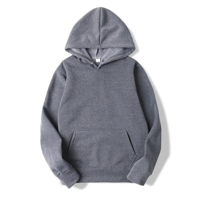 Heidi-Mode | Solid Color Cotton Hoodie for Women