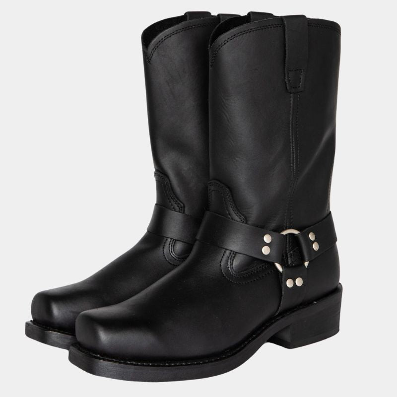 Durable Vintage-Look Cowboy Boots