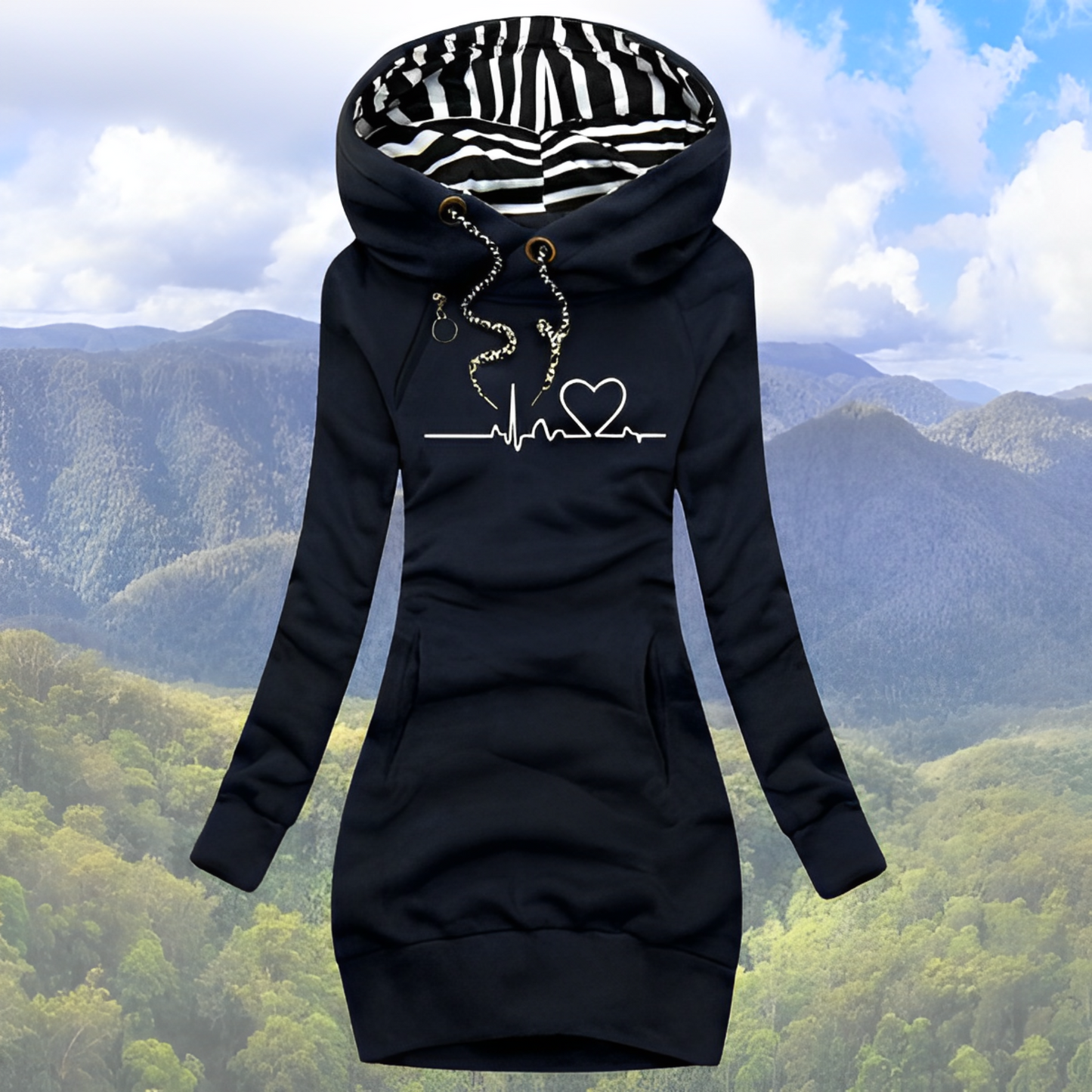Heidi-Mode | Heartbeat Hoodie