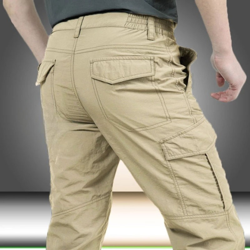 Heidi-Mode | Functional and Stylish Men's Cargo Pants with Practical Flap Pockets