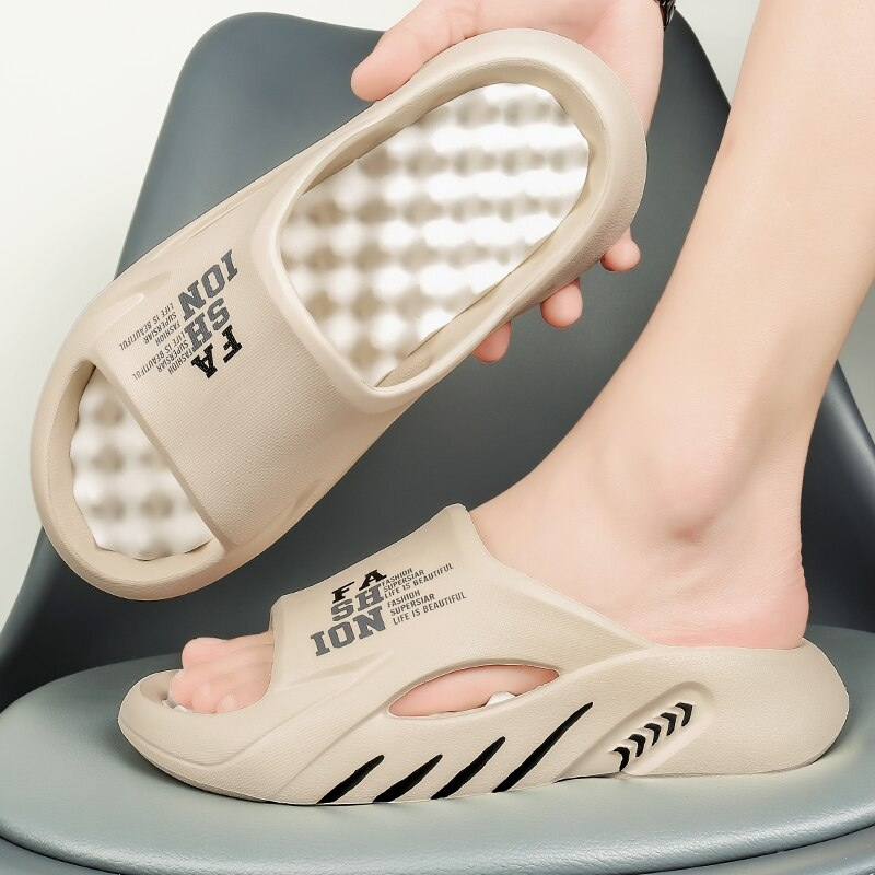 Heidi-Mode | Luxury Orthopedic Men's Slippers with Soft Footbed and Non-Slip Sole