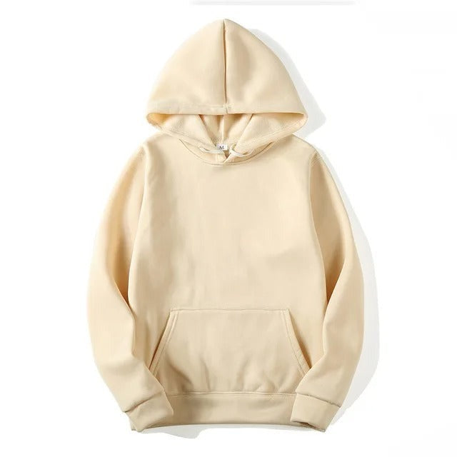 Heidi-Mode | Solid Color Cotton Hoodie for Women