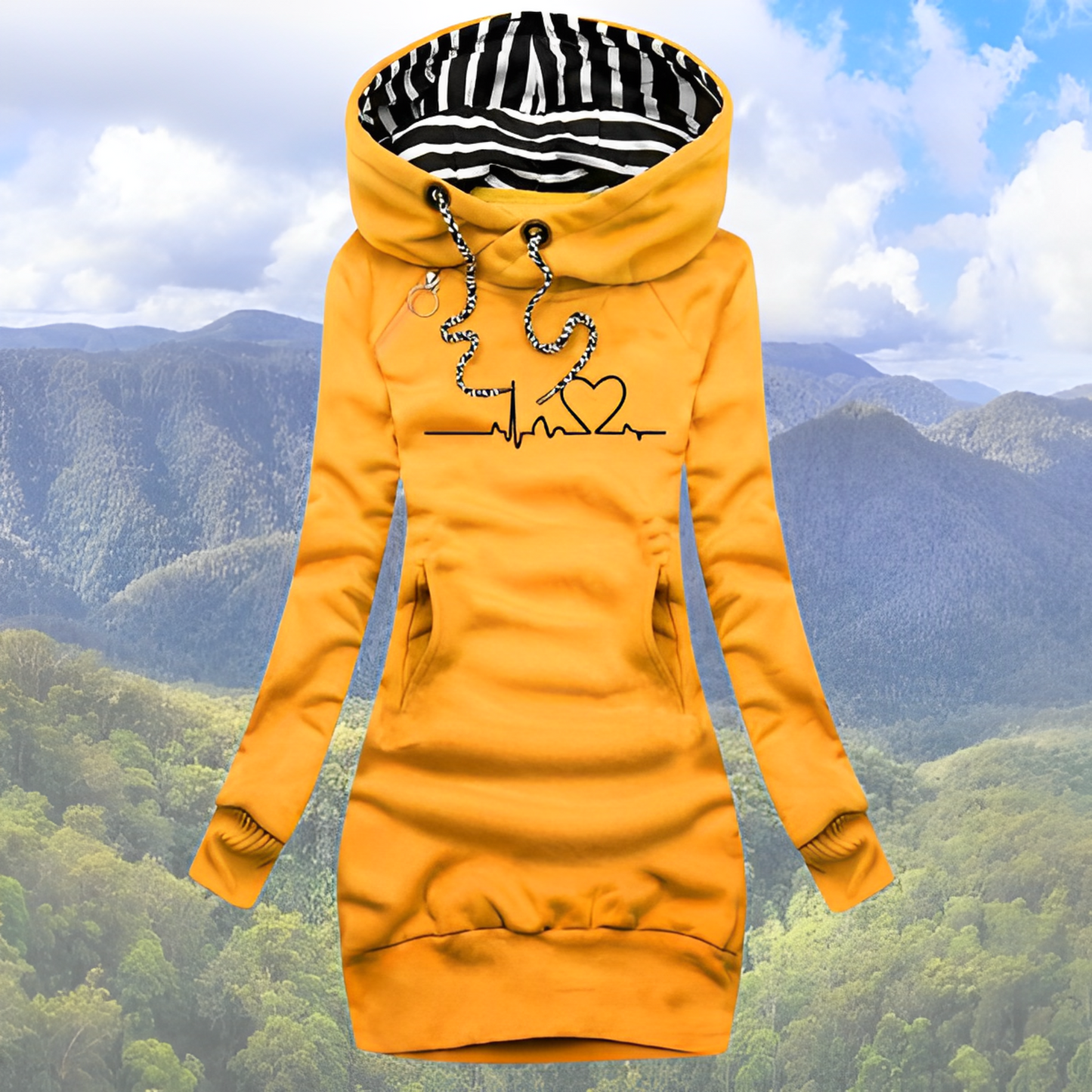 Heidi-Mode | Heartbeat Hoodie