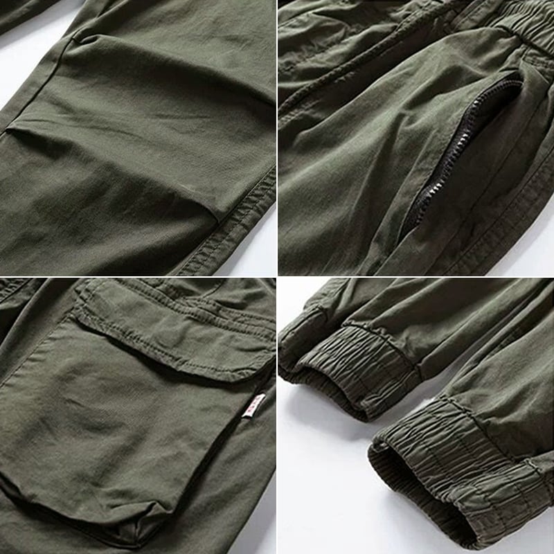 Heidi-Mode | Stretch Cargo Pants with Pockets