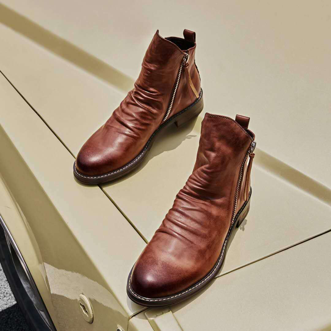 Heidi Fashion - Casual Stylish Autumn Boots with Zipper for Men