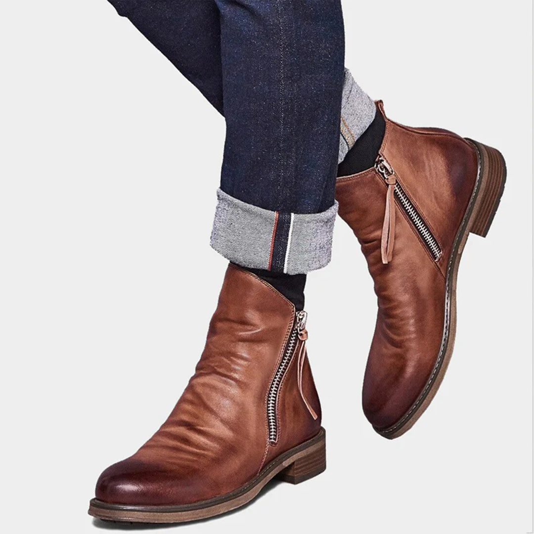Heidi Fashion - Casual Stylish Autumn Boots with Zipper for Men