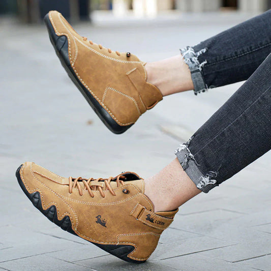 Heidi-Mode | Comfortable and non-slip barefoot shoes made from real leather