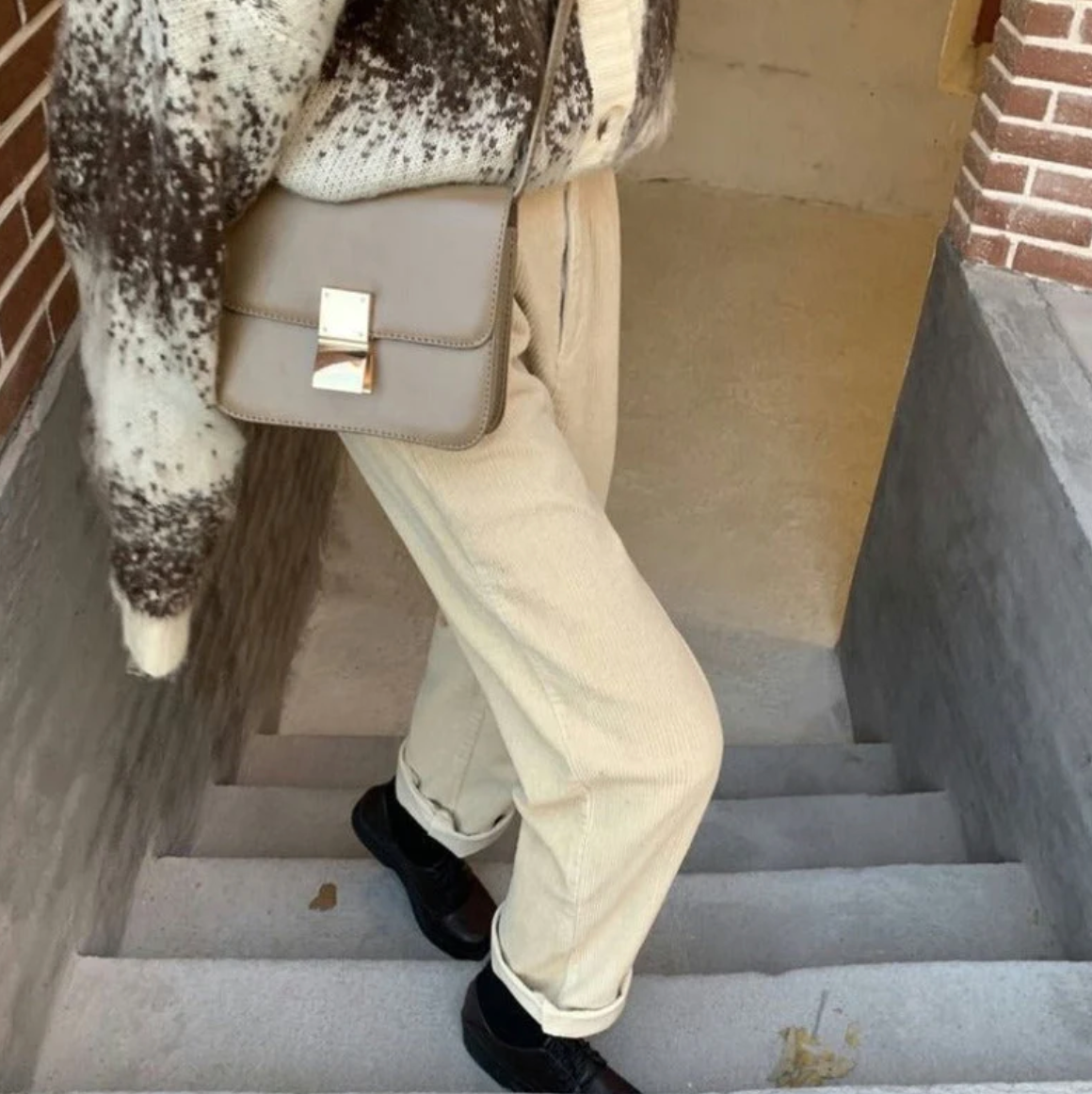 Casual Corduroy Leisure Pants