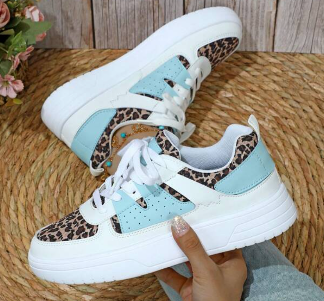 Heidi and Comfortable Sneakers in Unique Design