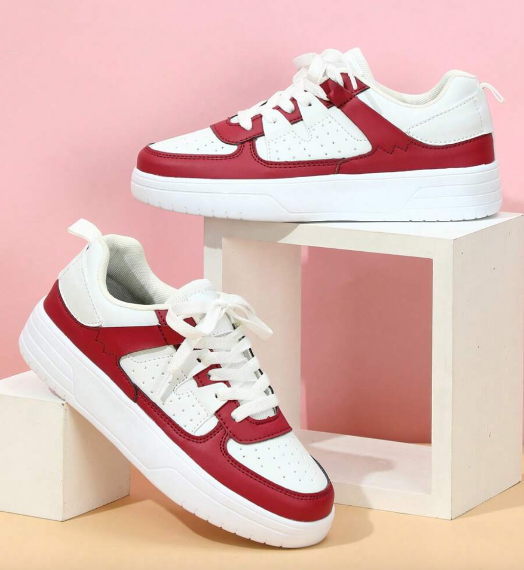 Heidi and Comfortable Sneakers in Unique Design