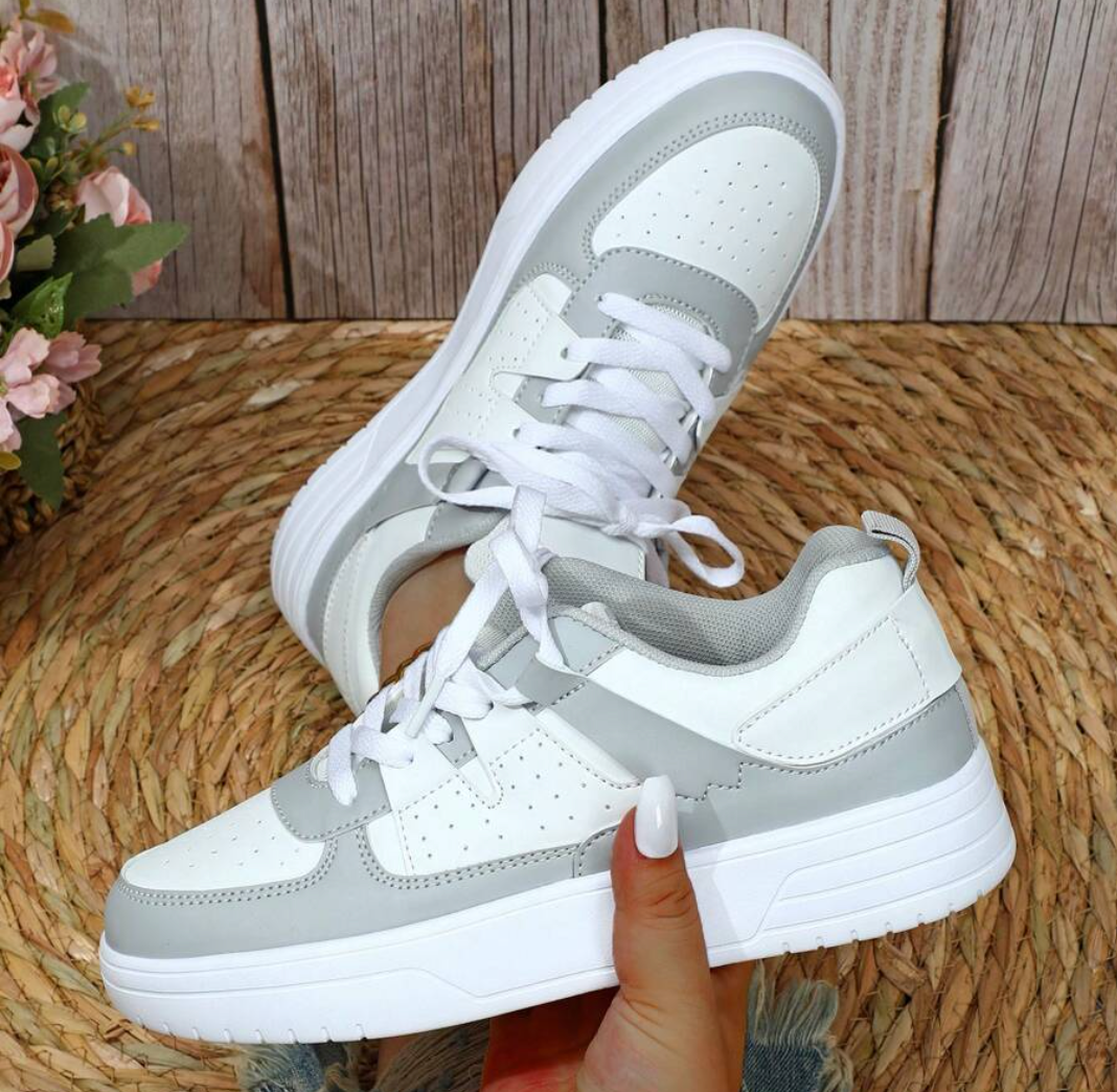 Heidi and Comfortable Sneakers in Unique Design