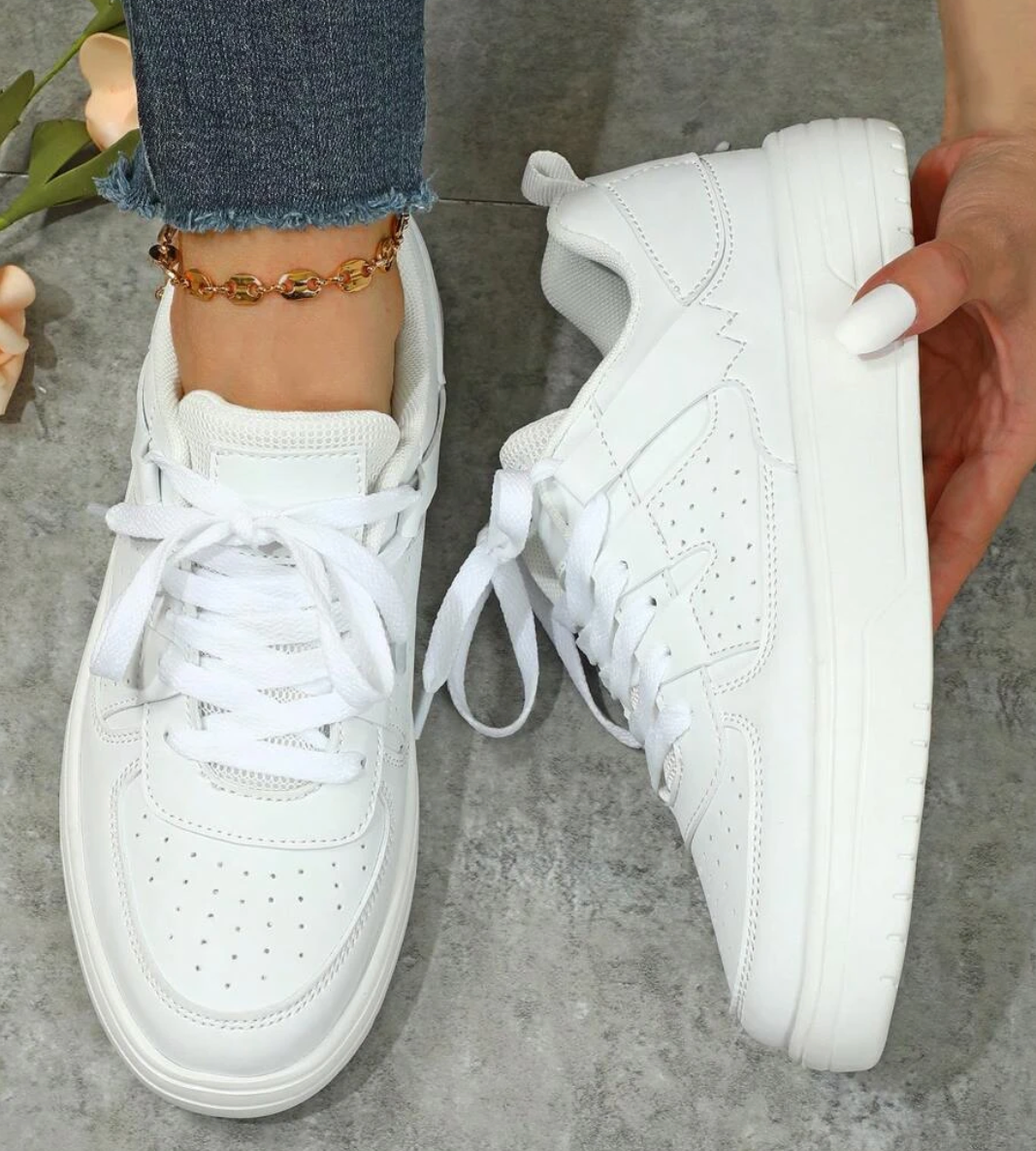 Heidi and Comfortable Sneakers in Unique Design