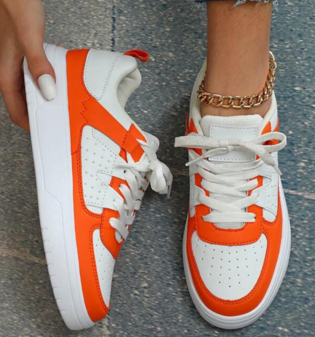 Heidi and Comfortable Sneakers in Unique Design