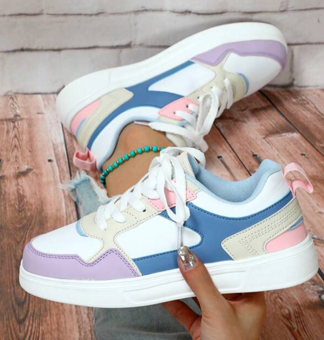 Heidi and Comfortable Sneakers in Unique Design