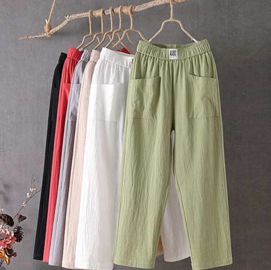 pants with elastic waistband