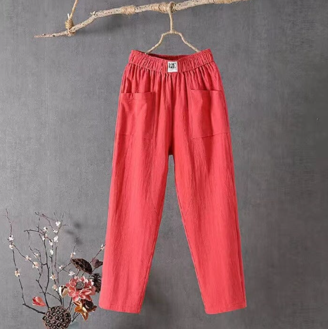 pants with elastic waistband