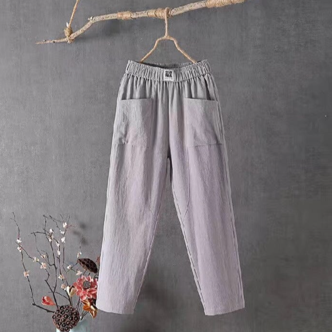pants with elastic waistband