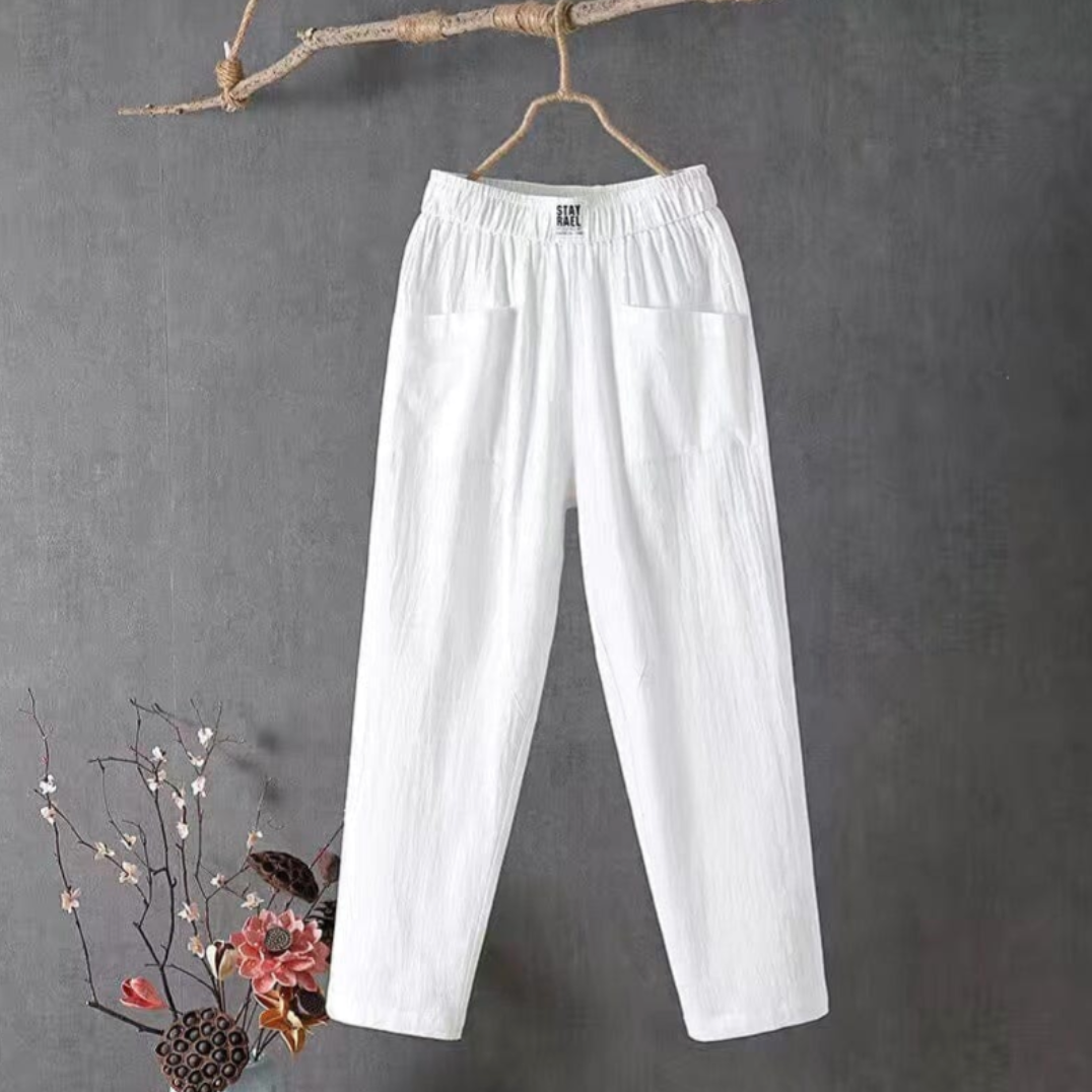 pants with elastic waistband