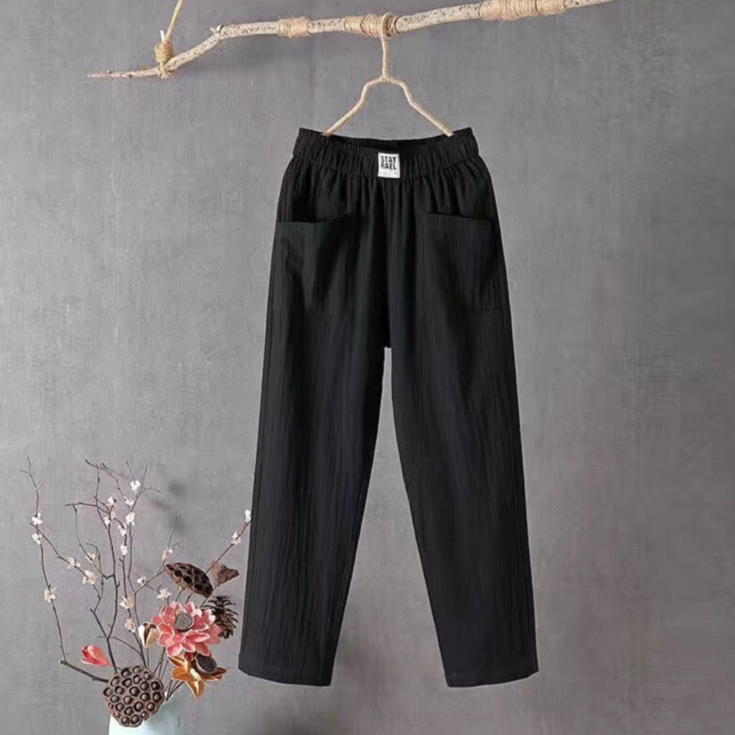 pants with elastic waistband