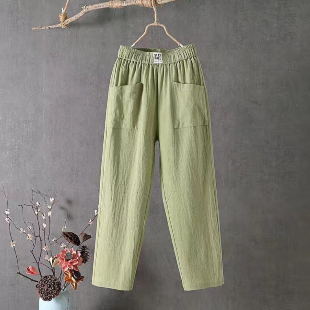 pants with elastic waistband