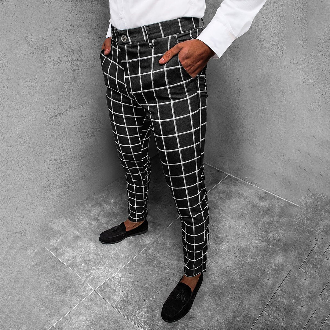 Heidi Fashion - Checkered Pants for Men