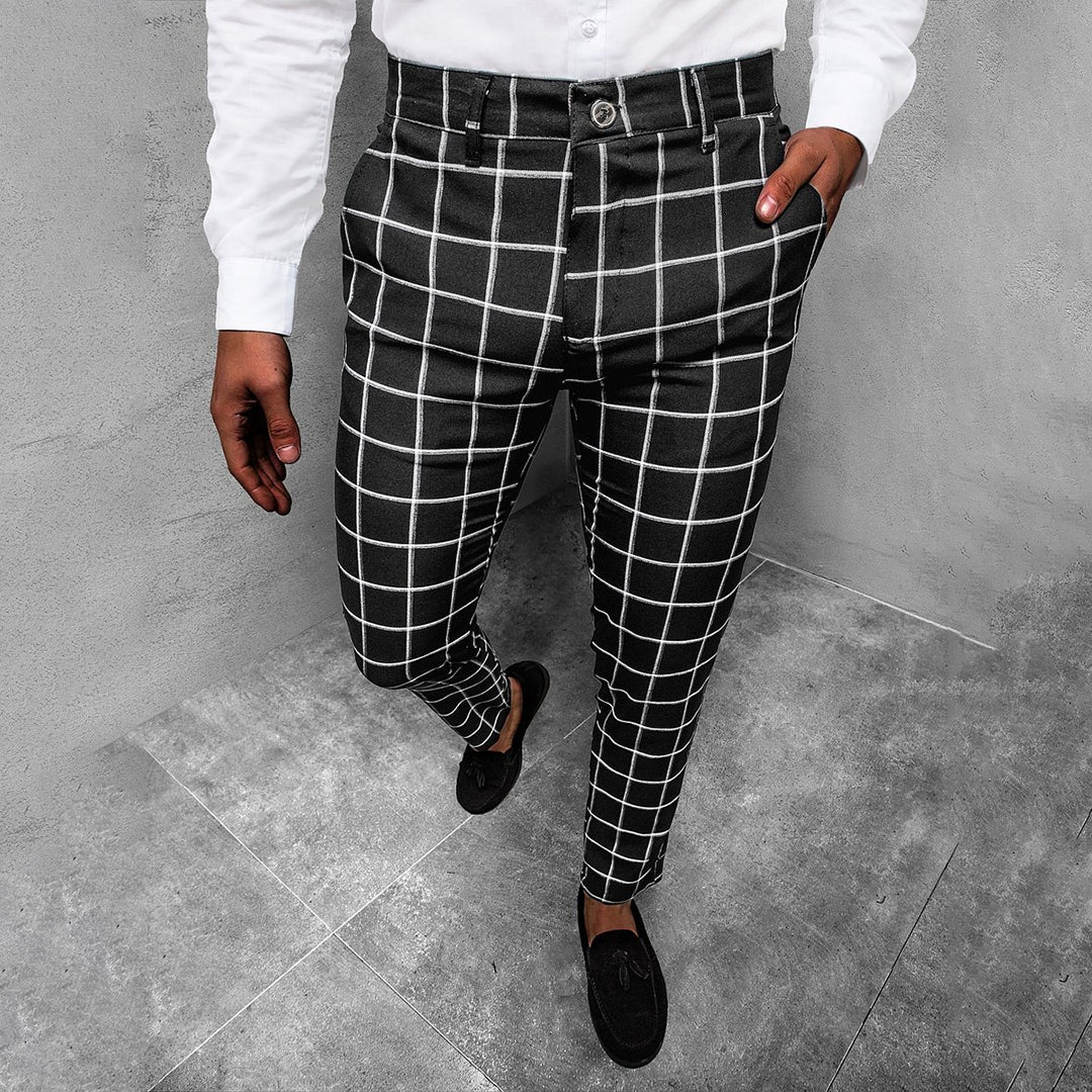 Heidi Fashion - Checkered Pants for Men