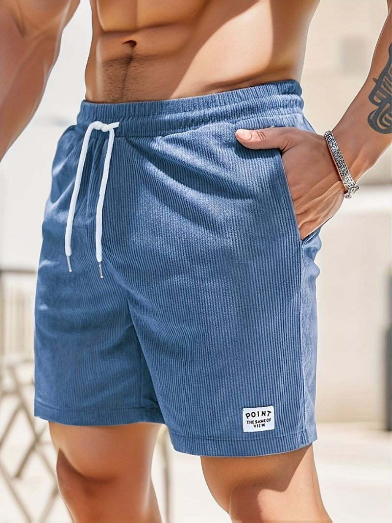 Heidi | Casual Corduroy Men's Shorts with Drawstring