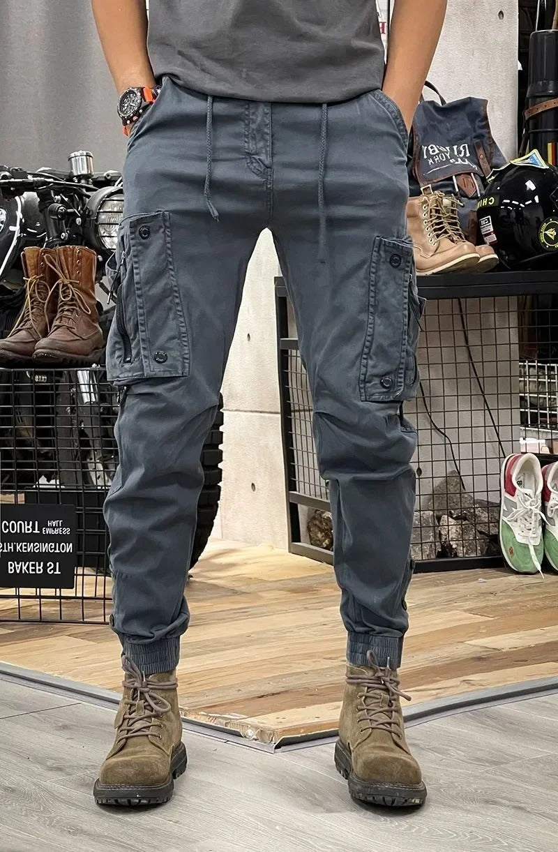 Heidi-Mode | Stretch Cargo Pants with Pockets