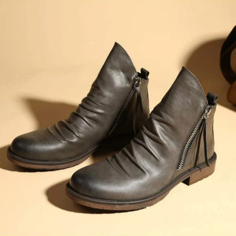 Heidi Fashion - Casual Stylish Autumn Boots with Zipper for Men