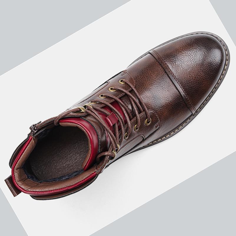 Heidi-Mode Robust Vintage Men's Boots