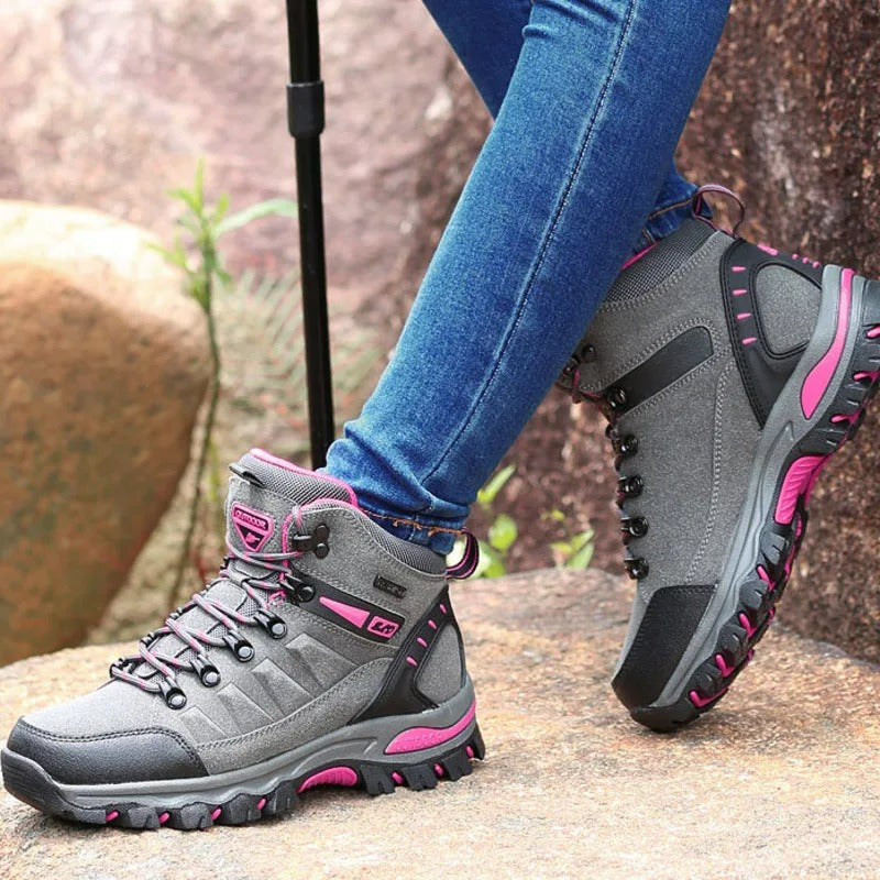 Orthopedic, non-slip, cushioned hiking shoes - Jenne