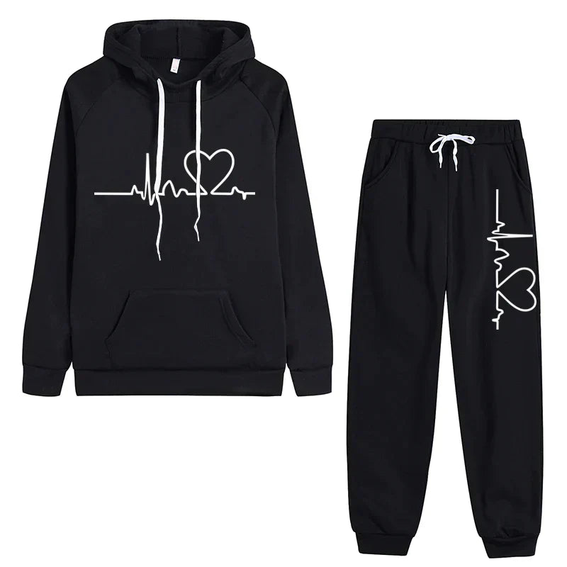 Heidi-Mode | Sweatshirts with Hood and Pants for Women Isla