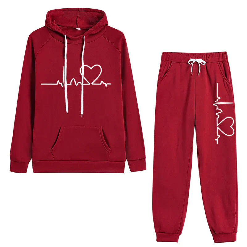 Heidi-Mode | Sweatshirts with Hood and Pants for Women Isla