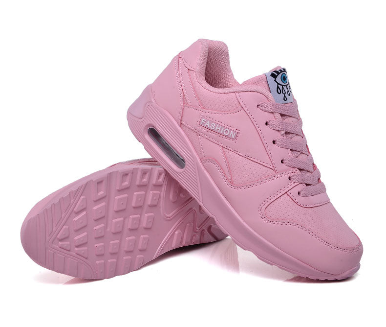 Orthopedic shoes with black eye pattern
