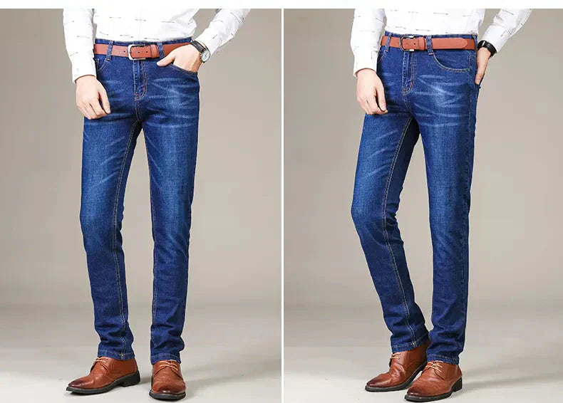 Heidi-Mode - Straight Cut Stretch Jeans for Men